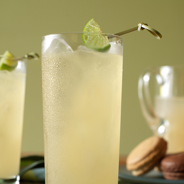 Lychee Whiskey Collins