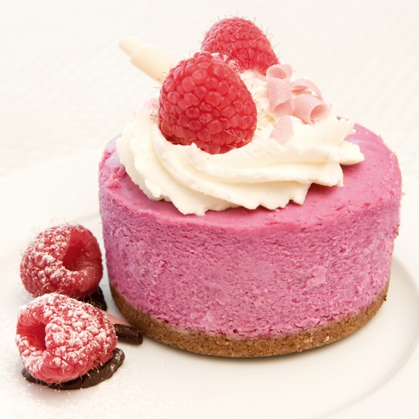 Frozen Raspberry Mousse Pie