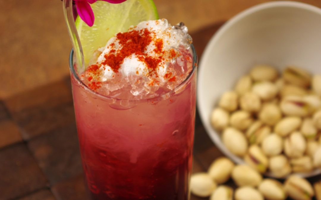 Sweet Hibiscus & Spicy Ginger Soda