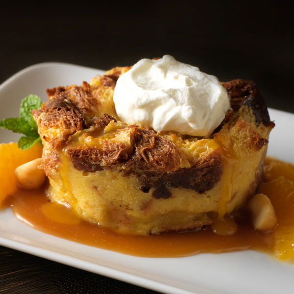 Mandarin/Tangerine Brioche Bread Pudding