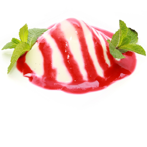 Chilled Pomegranate Champagne Sauce