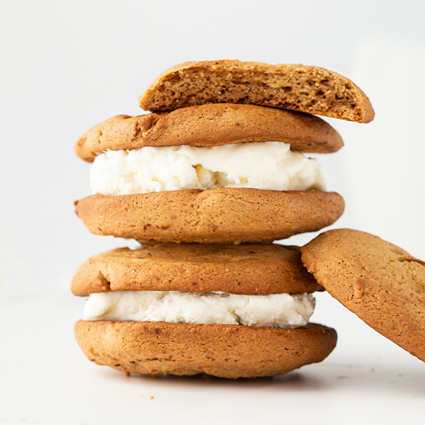 Sweet Ginger & Lemon Sandwich Cookies