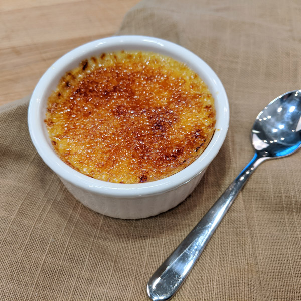 Passion Fruit Crème Brûlée