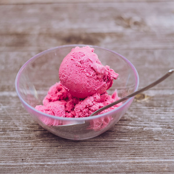 Light Raspberry Ice Cream