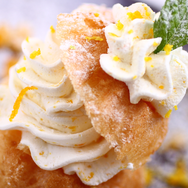 Carmelized Pineapple Pastry Cream