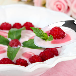 Decadent Raspberry Soup