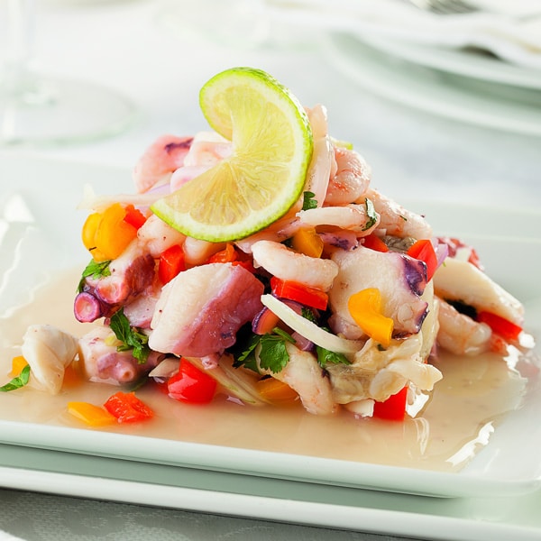 Key Lime Scallop Ceviche