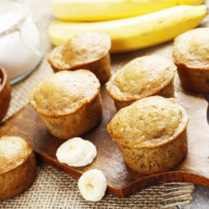 Banana Mini Muffins