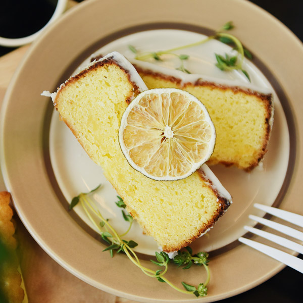 Meyer Lemon Pound Cake