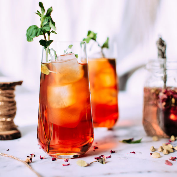 Blood Orange Ice Tea