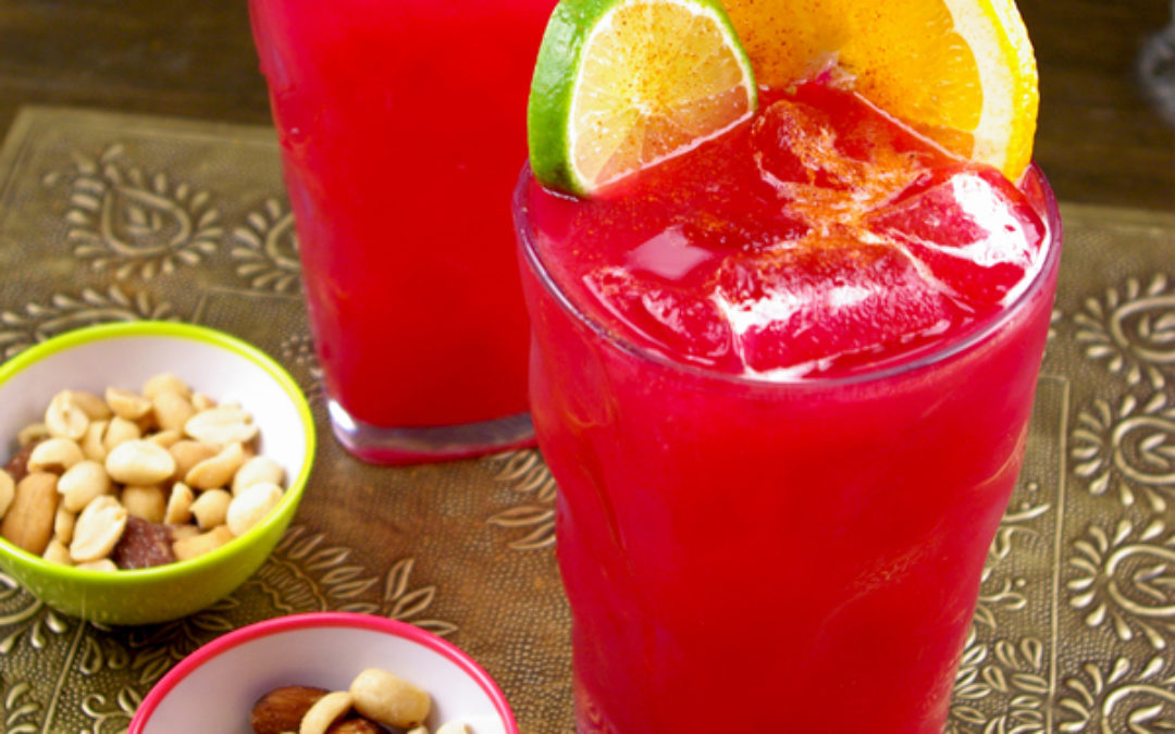 Prickly Pear & Blood Orange Agua Fresca