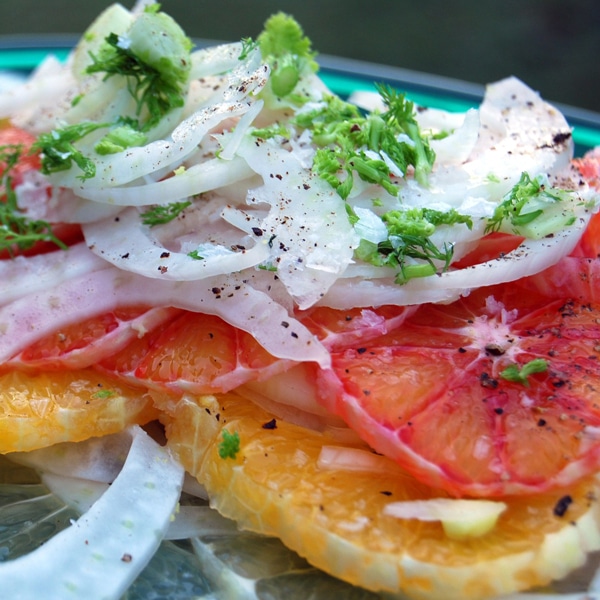 Carmelized Pineapple Jicama Citrus Salad