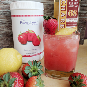 Spring Mountain Strawberry Lemonade