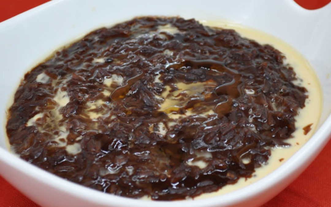 Chipotle Sour Chocolate Rice Porridge (Champorado)