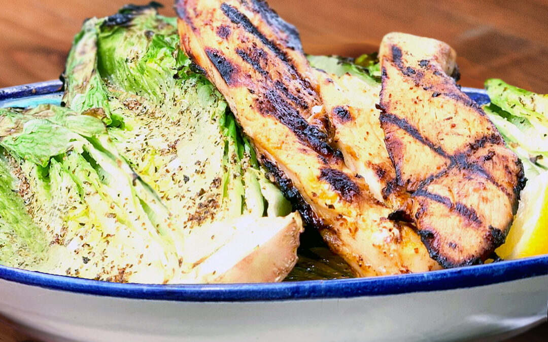 Passion Fruit Grilled Chicken & Romaine Lettuce