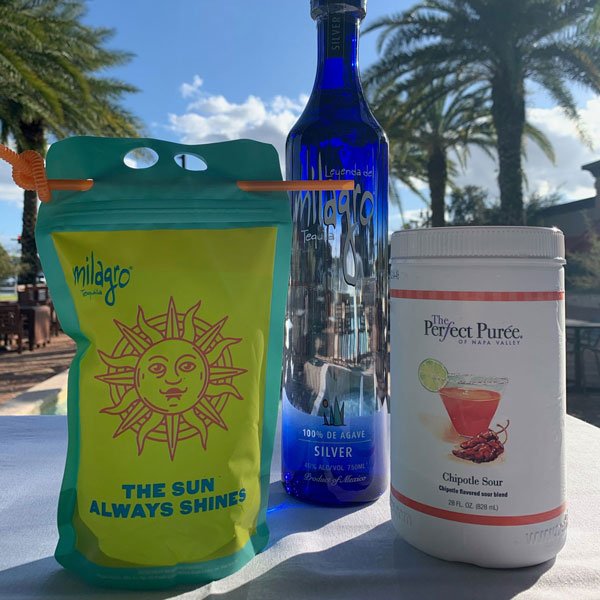 Chipotle Pear Margarita The Perfect Puree of Napa Valley