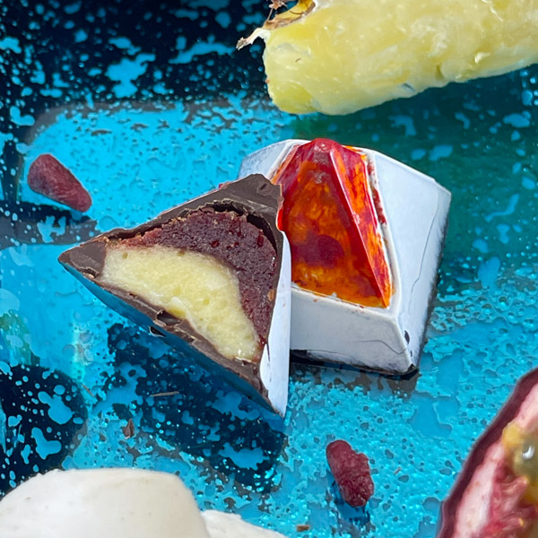 Lava Flow Confection with Passion Colada Buttercream and El Corazon ...