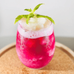 Instagram Worthy cocktail, by Marie, Lychee WineSlushy