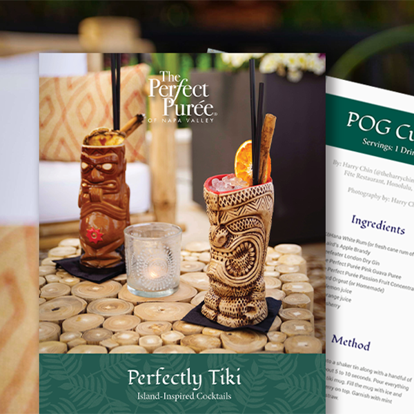 Downloadable Tiki Hut Island-Inspired Cocktails Recipe Guide