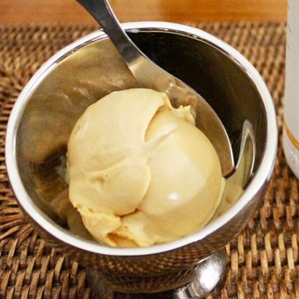 Carmelized Pineapple Concentrate ice cream by rose levy