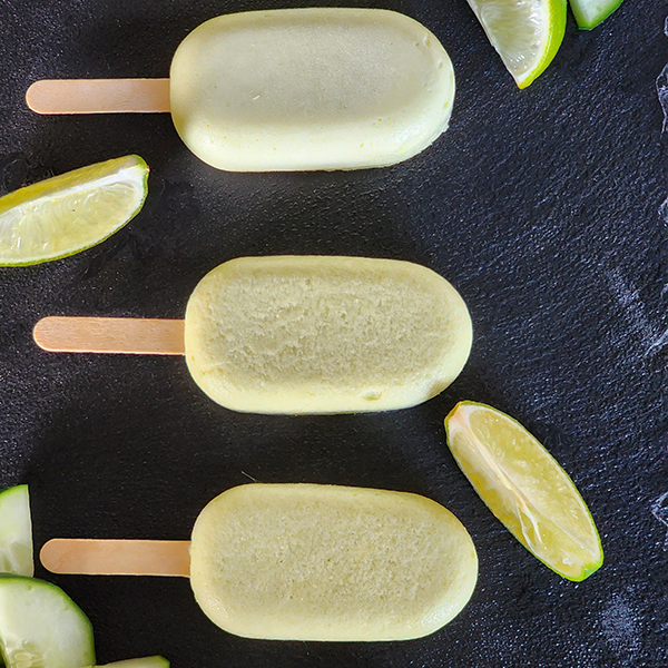 Embrace the Palate | Lime Cucumber Parfait by Pastry Chef Jessica Buscher