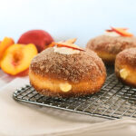 Peach Ginger Donuts by Pastry Chef Jessica Buscher