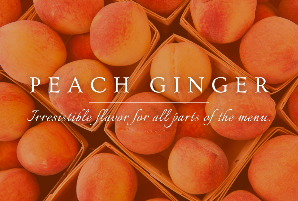 Peach Ginger Delights