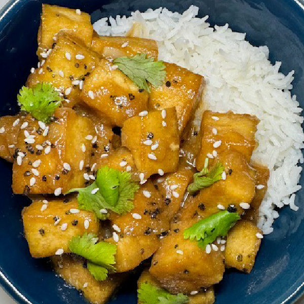 Tofu with Tamarind Sauce