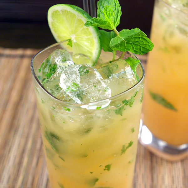 Carmelized Pineapple Mojito