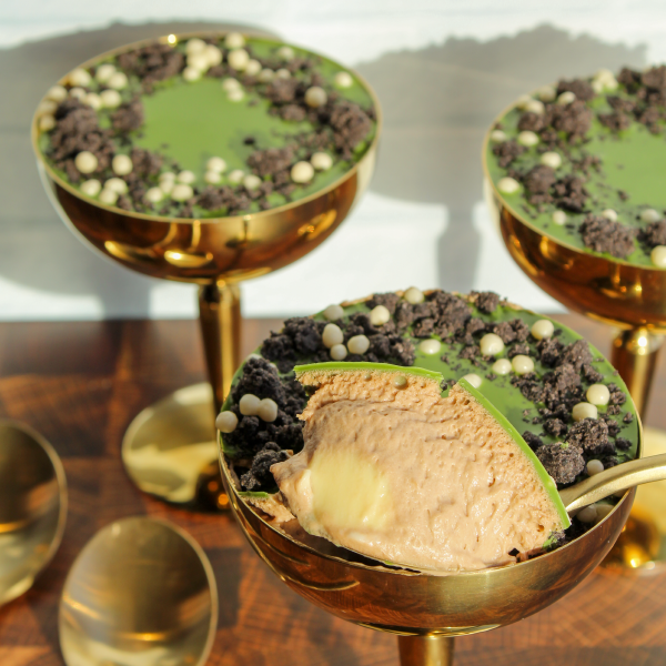 Smoked Salt Milk Chocolate Mousse