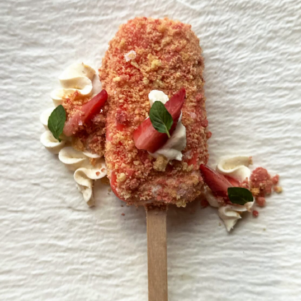 Szechuan Strawberry Shortcake Pop