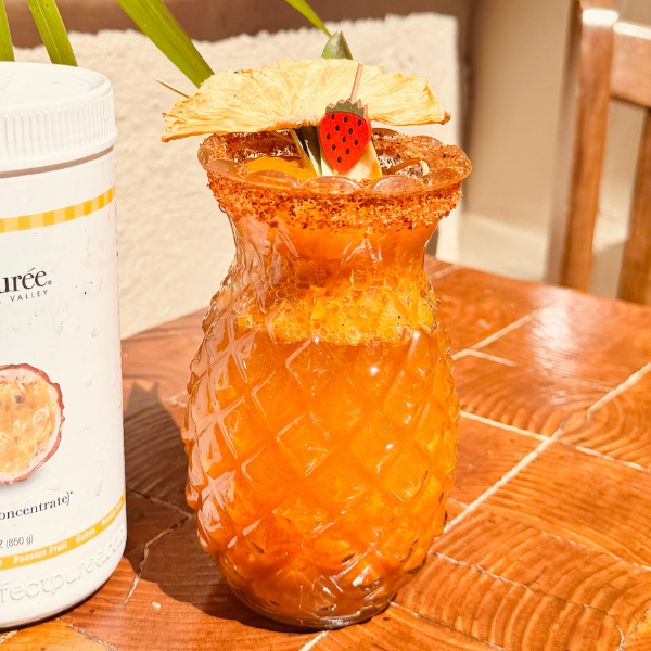 Michelada al Pastor (non-alcoholic)