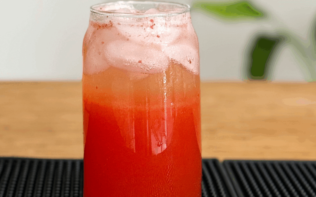 Ginger Strawberry Limeade