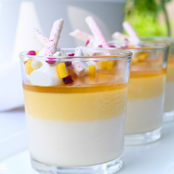 Soursop Panna Cotta