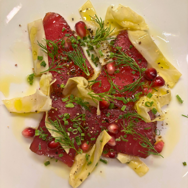 Pastrami-Cured Hamachi