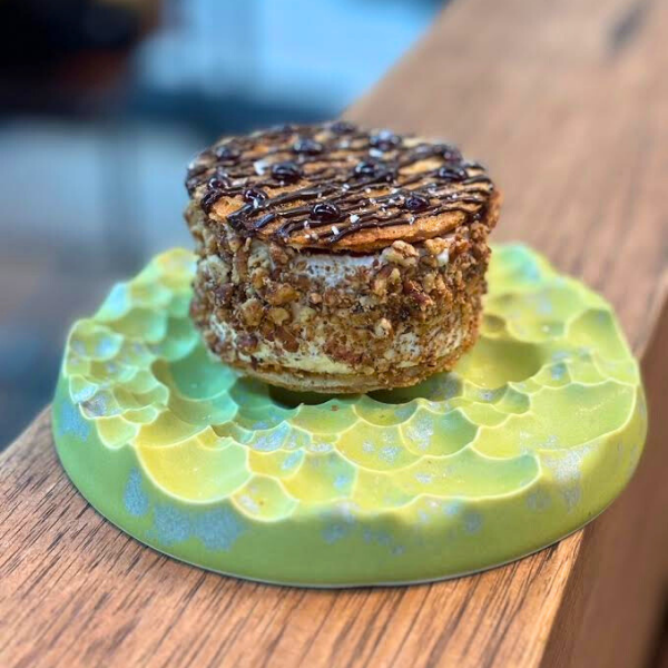 Strawberry Semifreddo Ice Cream Sandwich