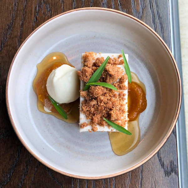 Spiced Molasses Cake