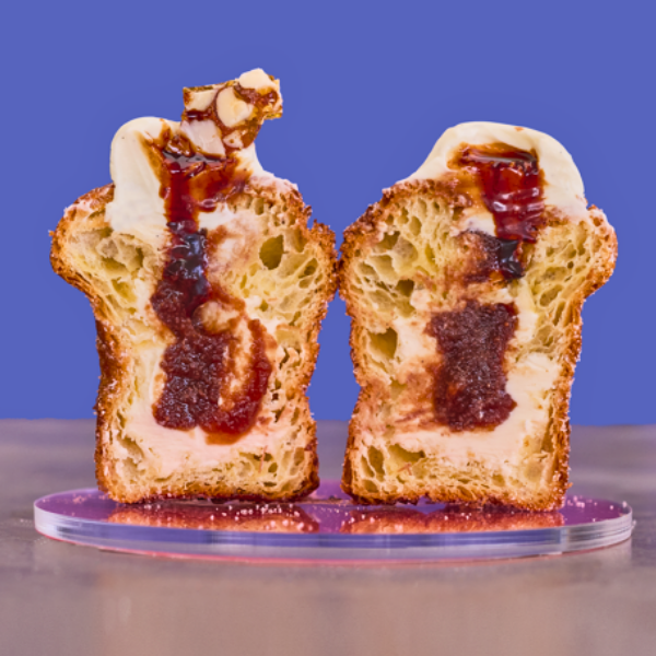 Poached Pear Cruffin