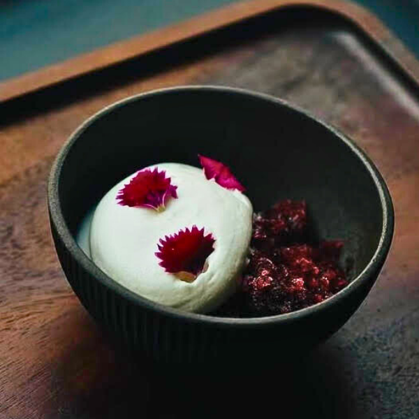 Coconut-Lime Leaf Sorbet