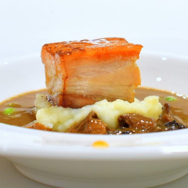 Mojo de Ajo Braised Pork Belly