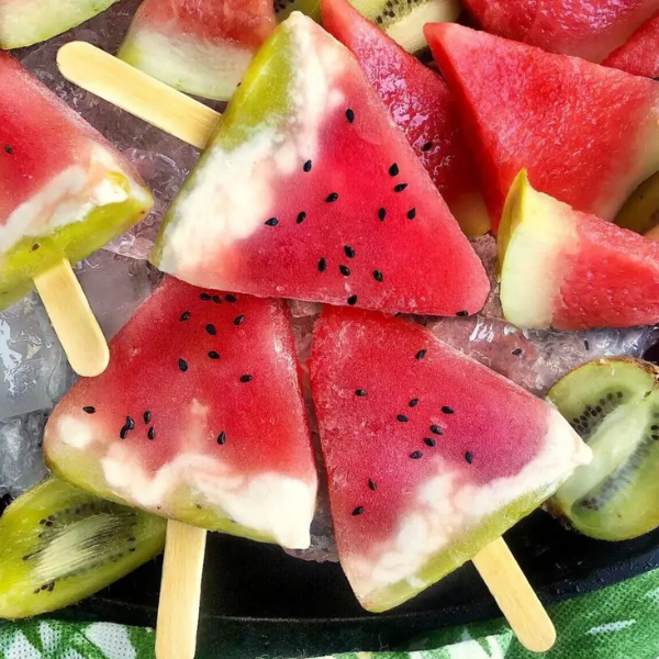 Watermelon Popsicles